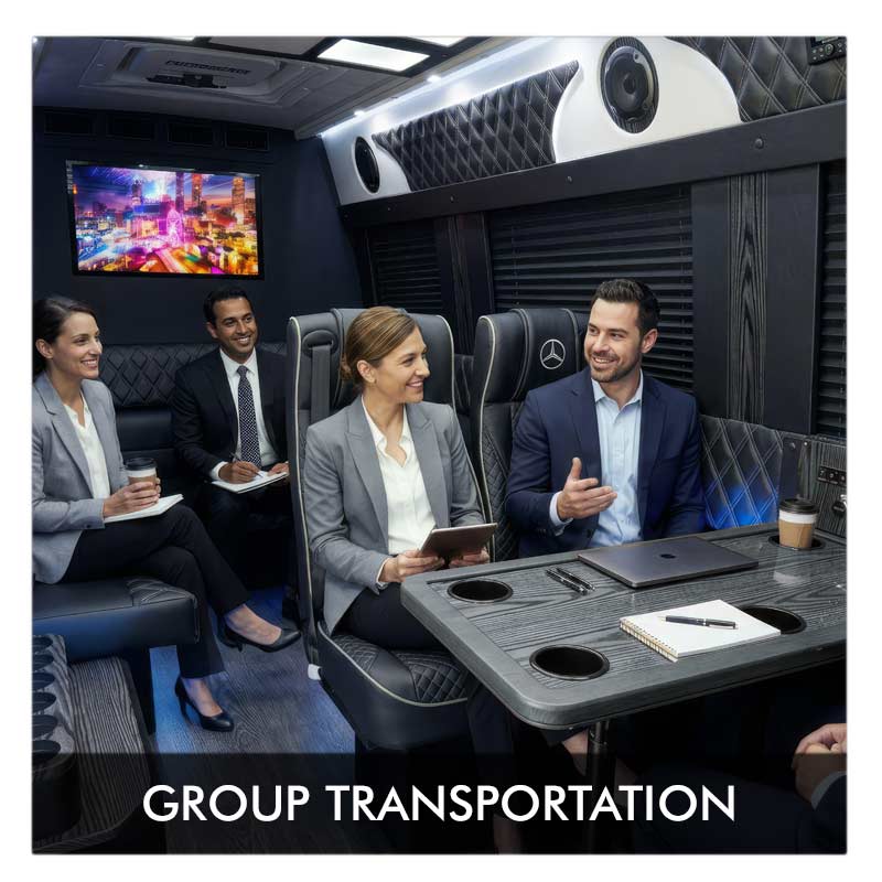 Group Transportation Shuttle Services
